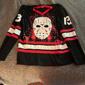 Friday the 13th Jersey embroidered